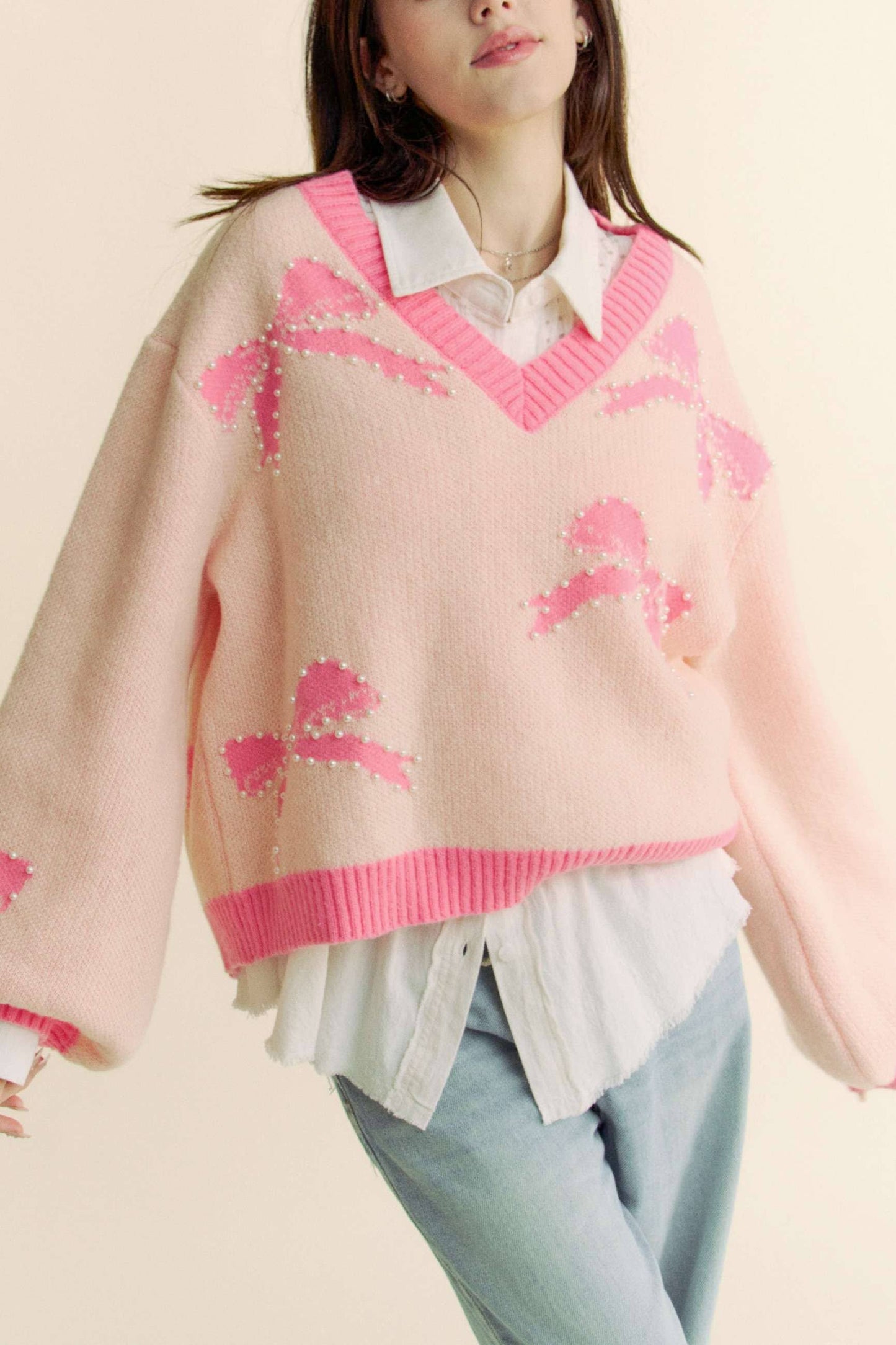 Ribbons and Bows Sweater