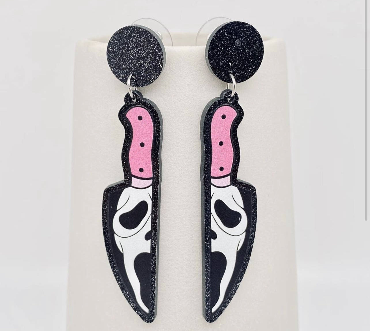 “Do You like Scary Movies” Earrings