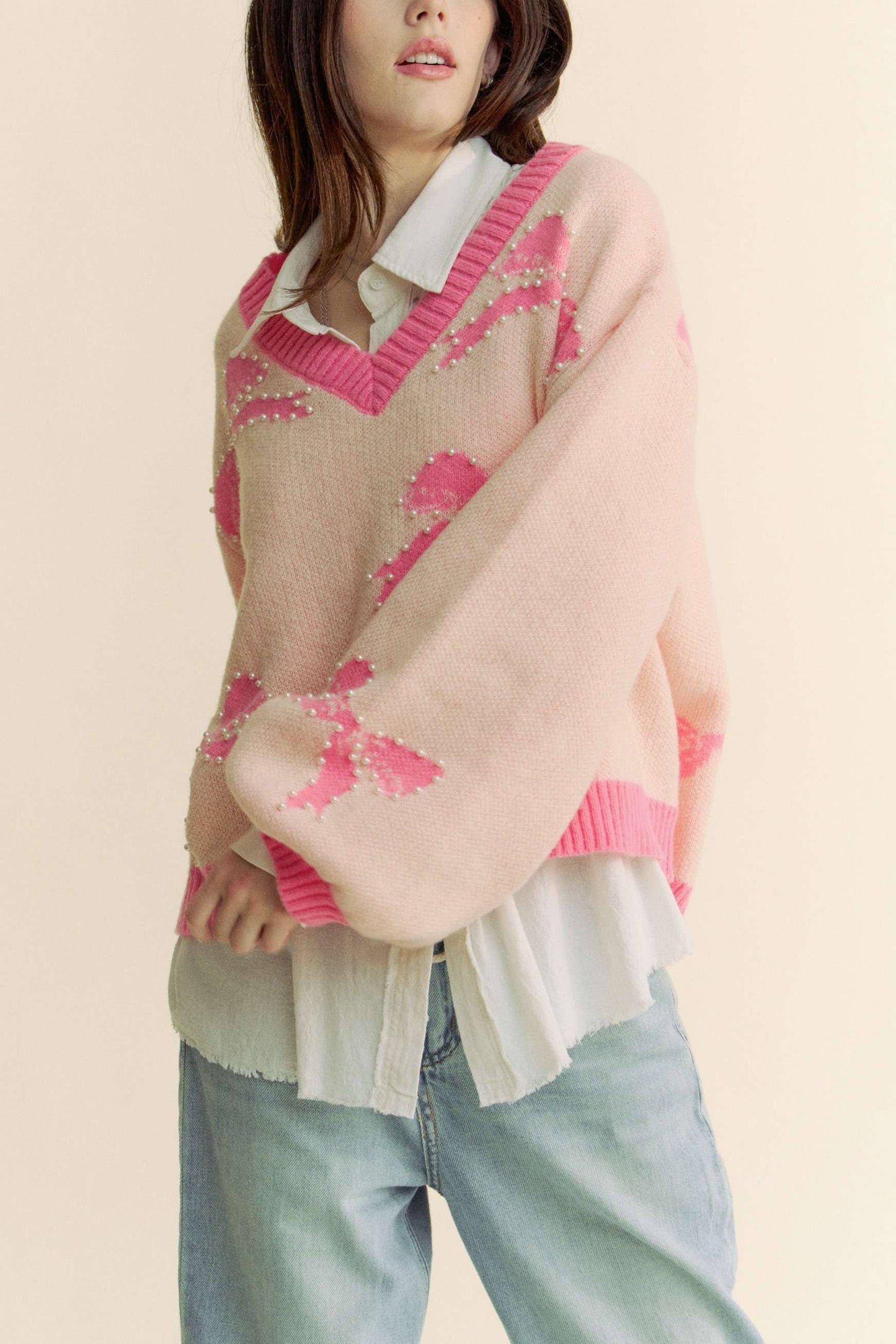 Ribbons and Bows Sweater