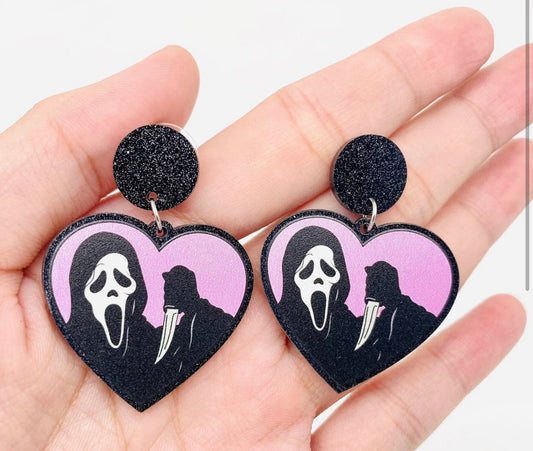 “Hello Sydney” Scream Earrings