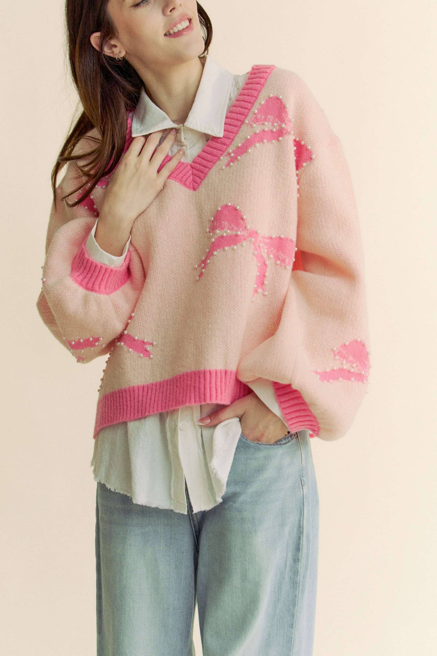 Ribbons and Bows Sweater