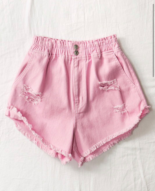 Pink shorts