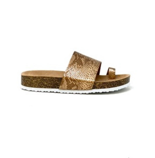 Bronze sandal