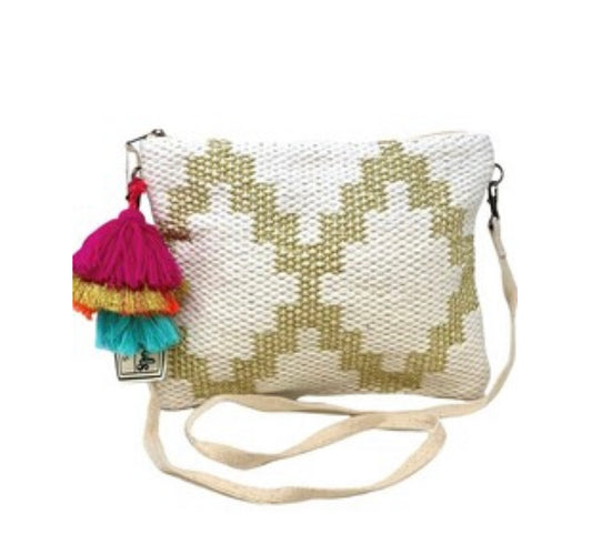 Crossbody purse (gold)